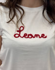 T-shirt in cotone con segno zodiacale