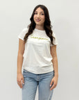 T-shirt in cotone con segno zodiacale