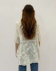 Maglia comoda con ricami