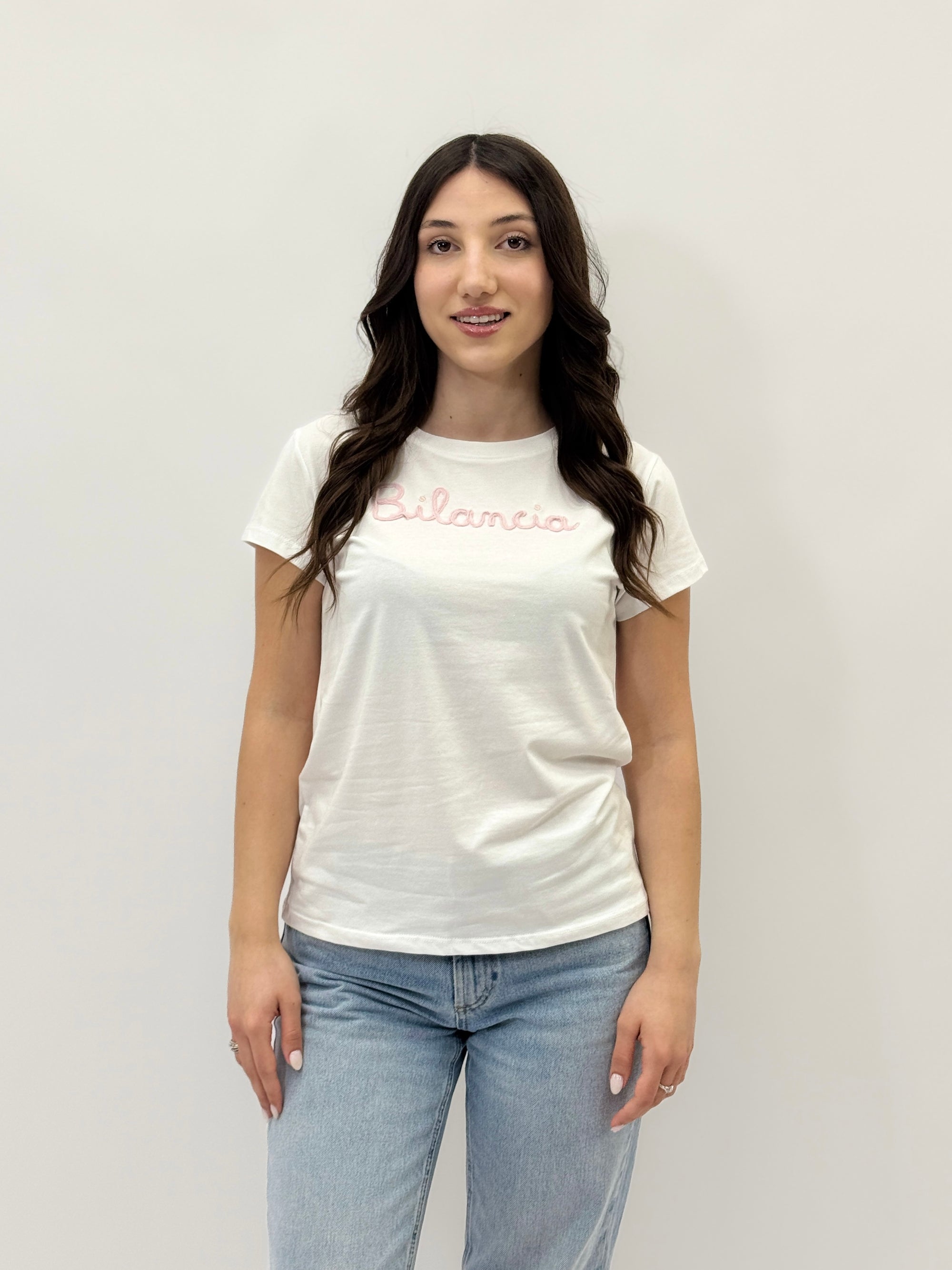 T-shirt in cotone con segno zodiacale