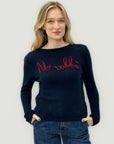 Maglione “No Vabbè” in morbida maglia
