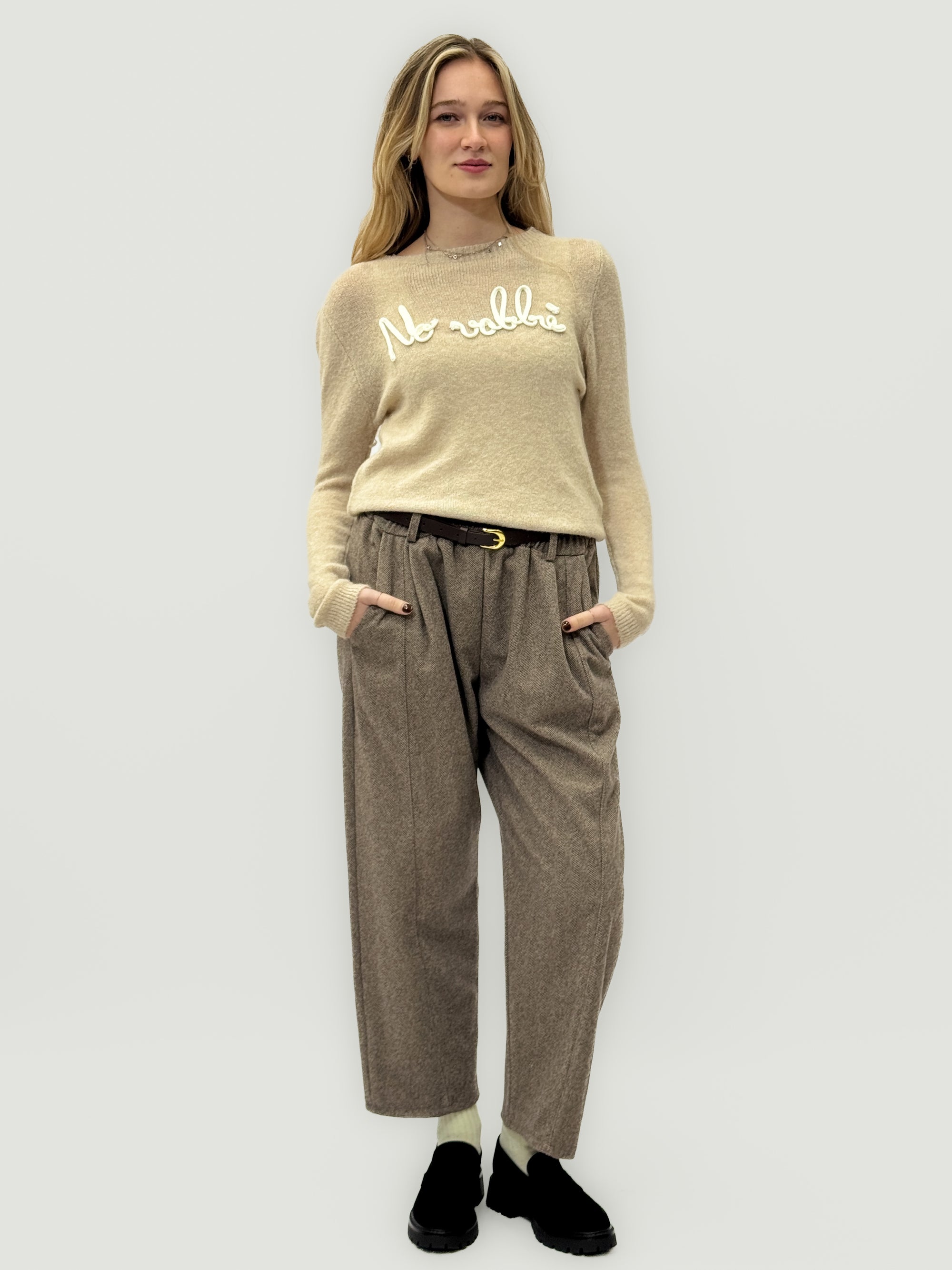 Pantaloni Vita Elasticata fantasia – Modello Morbido