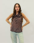 Camicia fiocco a pois