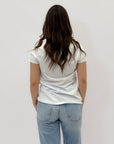 T-shirt in cotone con stampa orsetto peluche