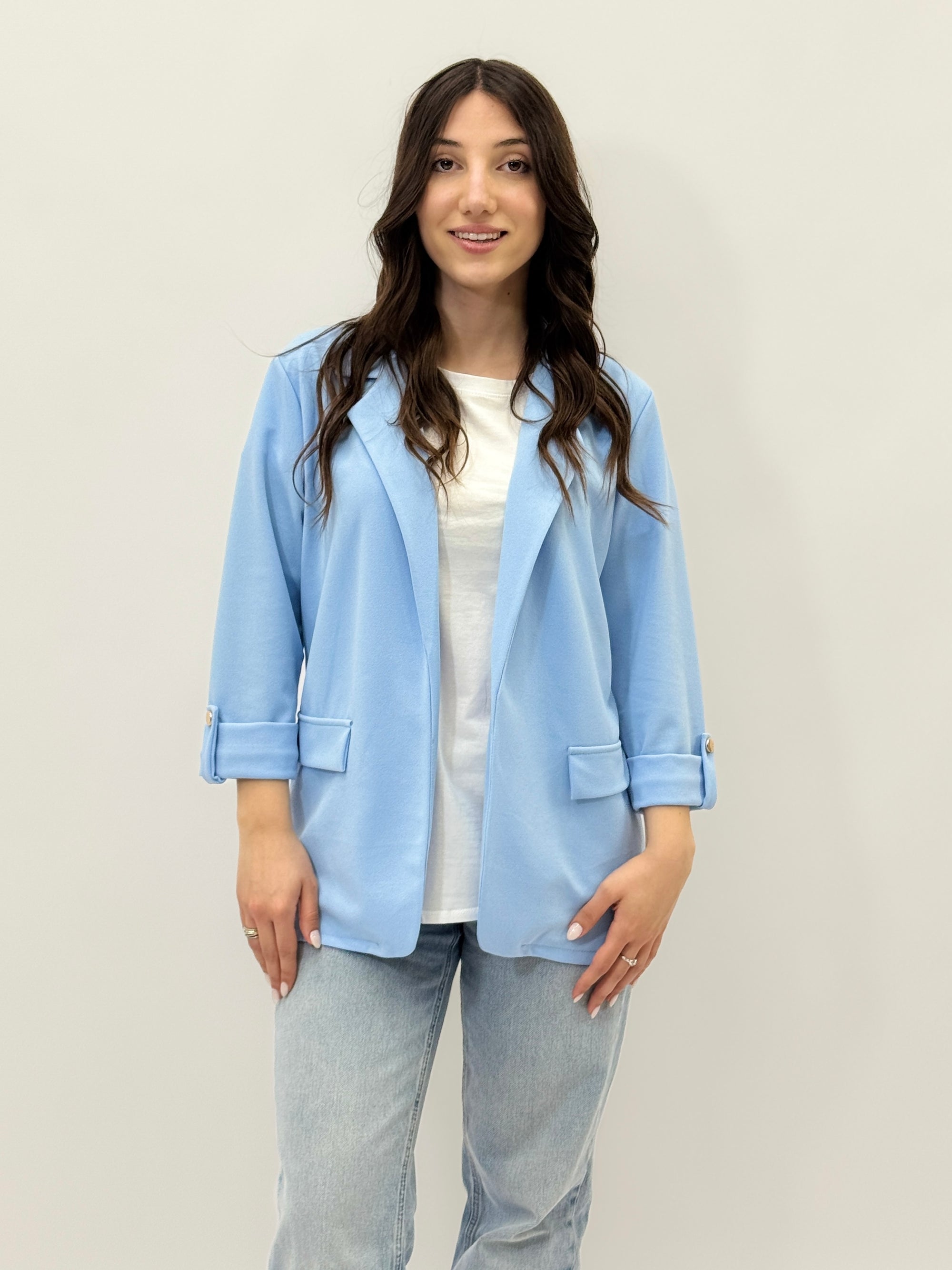 Giacca blazer taglio morbido