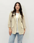 Giacca blazer taglio morbido