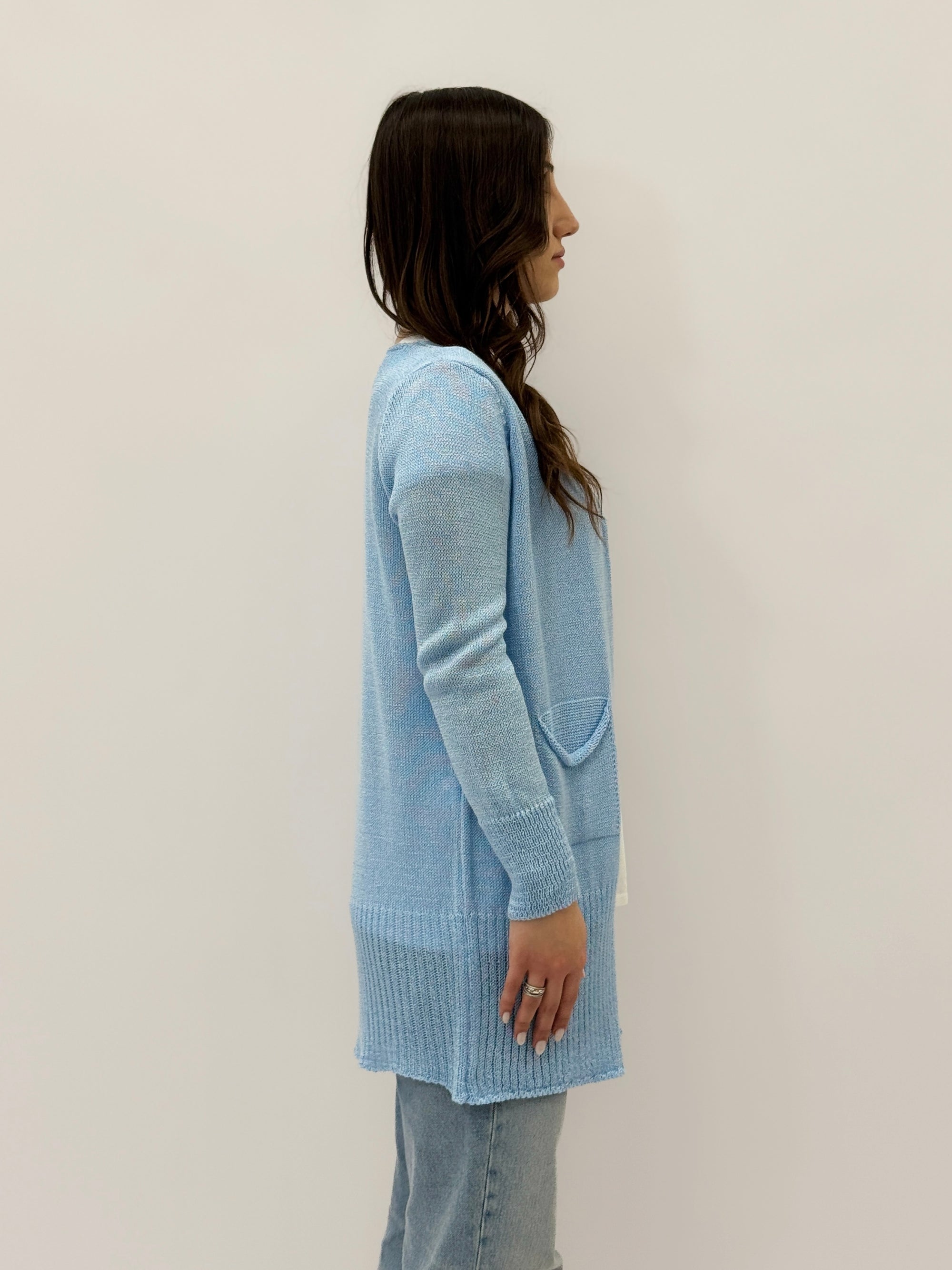 Cardigan morbido taglia comoda