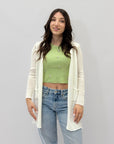 Cardigan morbido taglia comoda