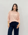 Maglia taglia comoda morbida