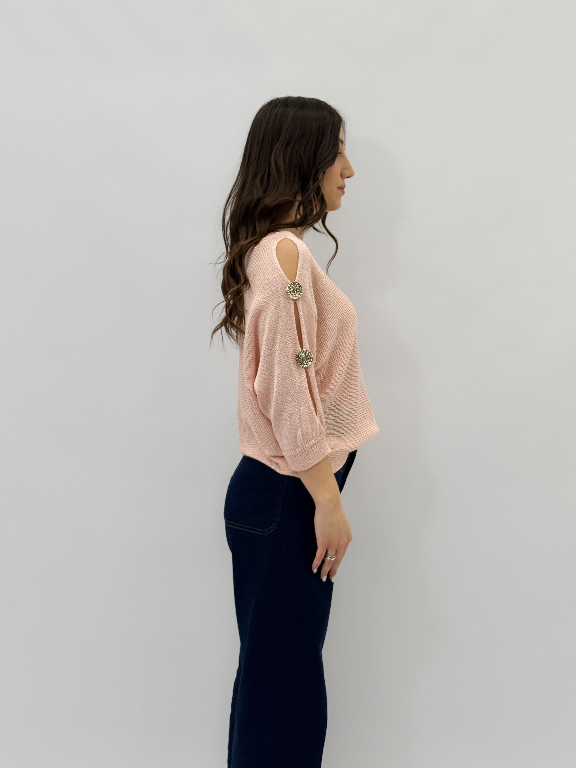 Maglia taglia comoda morbida