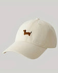 Cappellino Baseball con Ricamo cagnolino