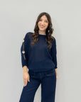 Maglia taglia comoda morbida