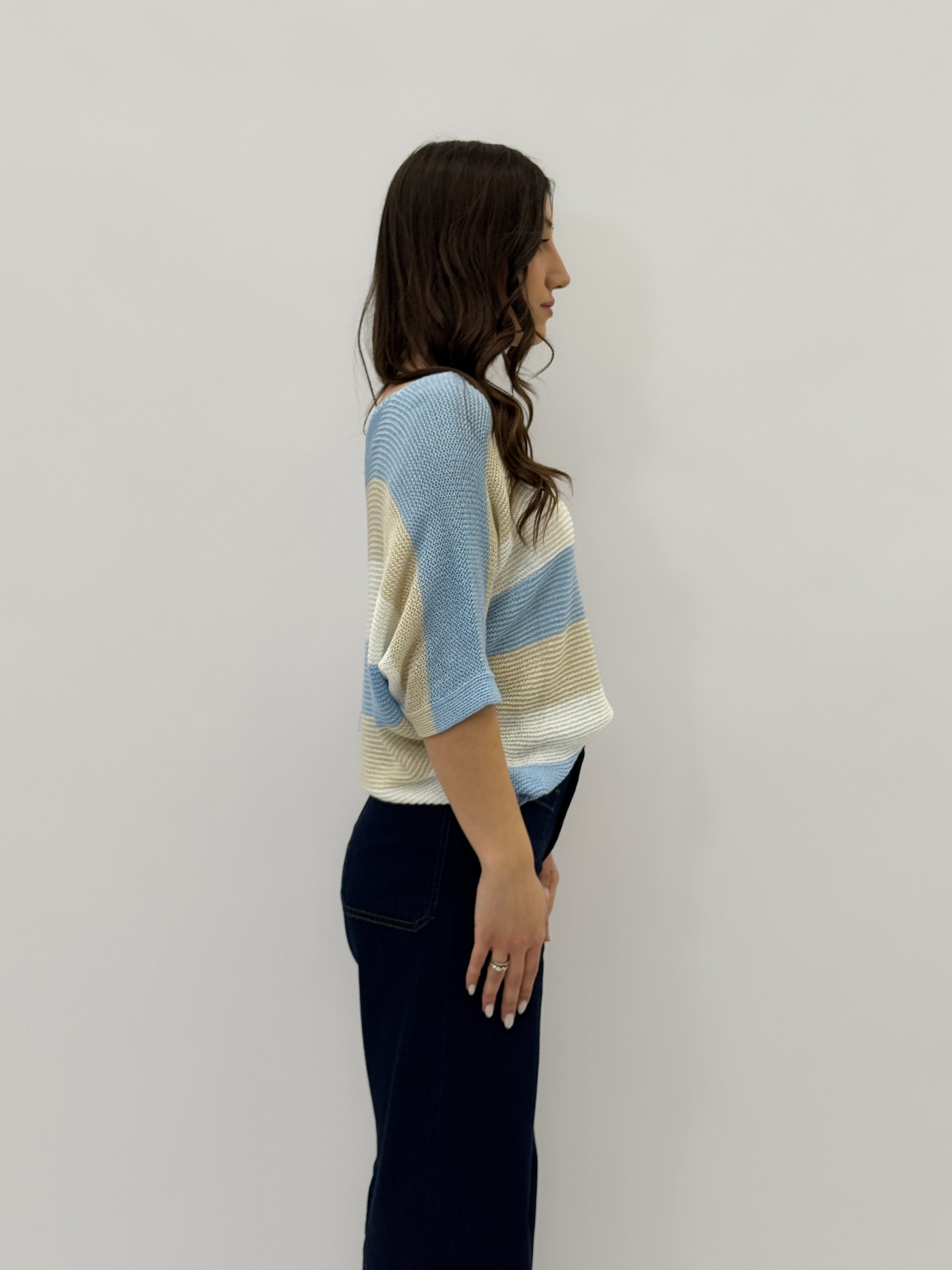 Maglia con righe