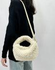 Borsa a Spalla in Teddy