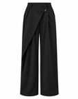 Pantalone Palazzo con Dettaglio Portafoglio