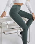 Jeggings skinny push-up con strass