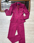Completo elegante giacca e pantaloni a sigaretta
