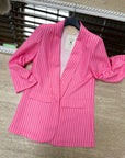 Blazer a righe
