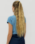T-Shirt con Borchie sullo Scollo