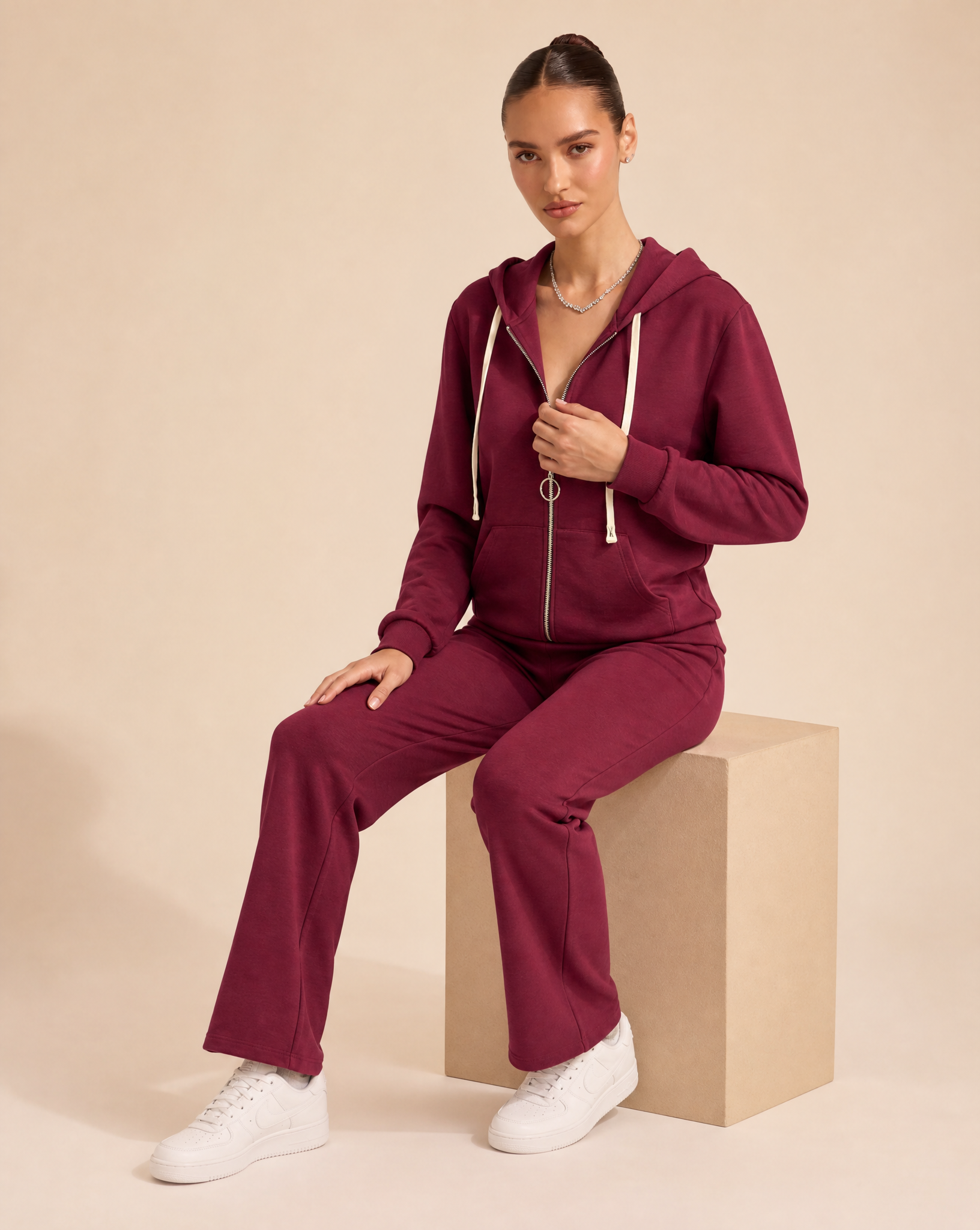 Completo donna b3 6169 Bordeaux – Polly 6 – foto 3