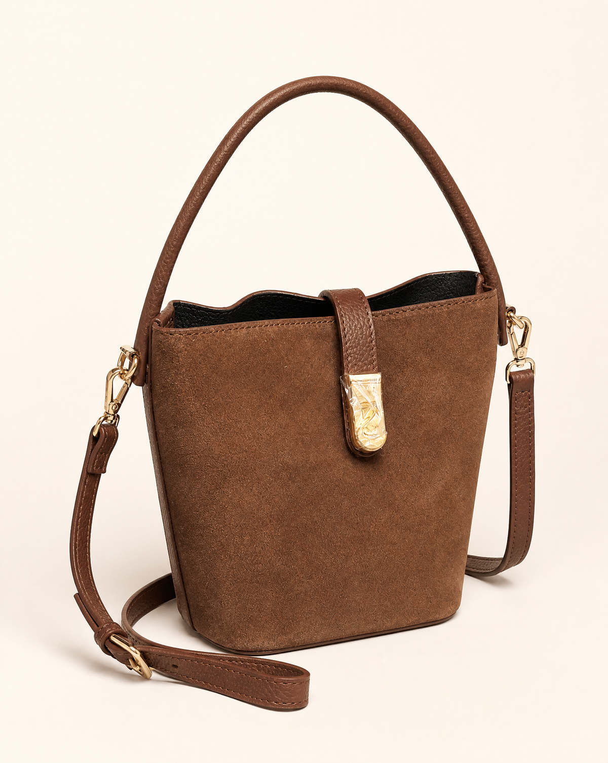 Borsa G6 cuoio vista laterale
