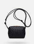 Borsa Tracolla in Vera Pelle Intrecciata