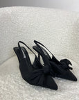 Slingback con fiocco