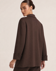 Blazer n4 6062 marrone su Polly 6, vista posteriore