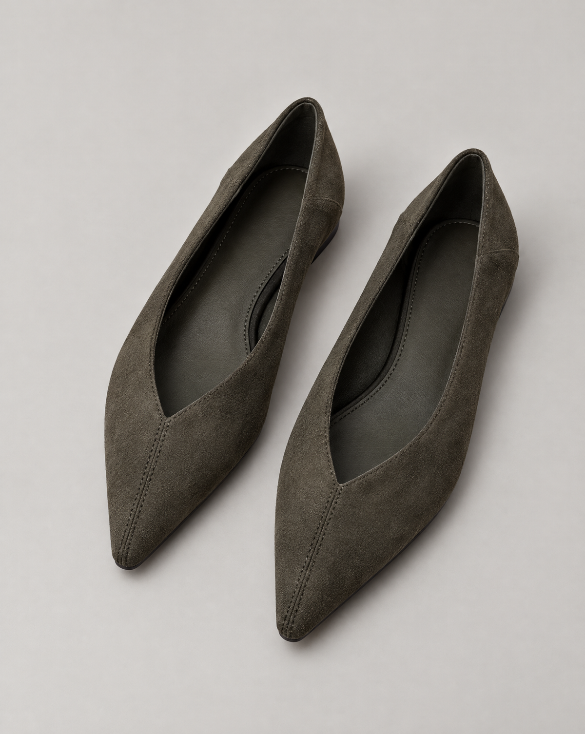 Ballerine RY 128 Verde – vista dall’alto