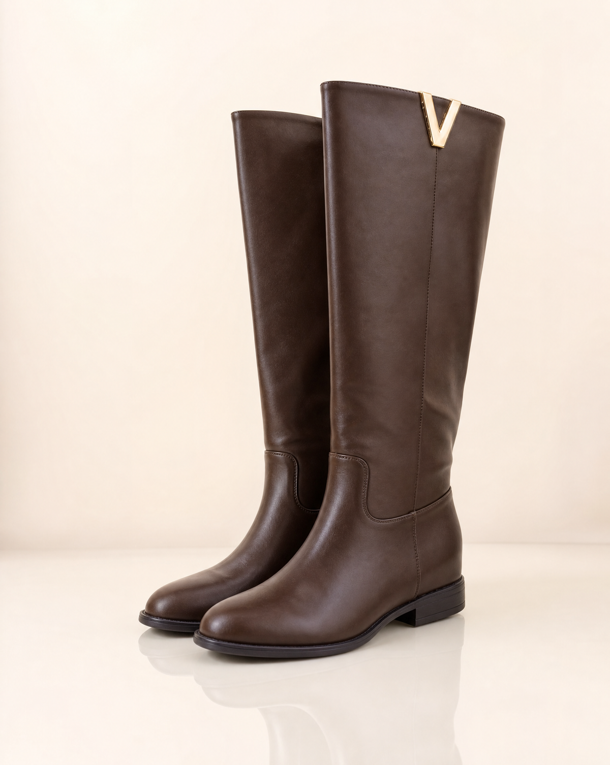 Stivali Vittoria marroni – vista hero