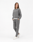 Tuta donna in cotone – Grigio