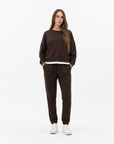 Tuta donna in cotone – Marrone