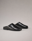 Sabot nero con punta divisa VB 6155 – vista laterale