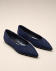 Ballerine donna VB6158 colore Blu, vista tre quarti