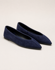 Ballerine donna VB6158 colore Blu, vista laterale