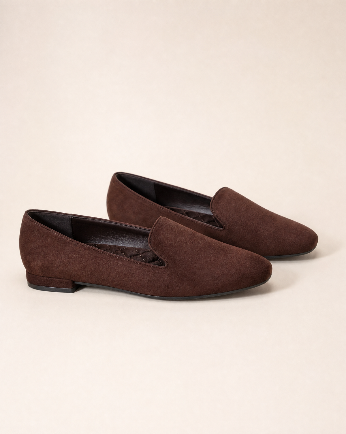 Mocassini VB6189 marroni vista laterale