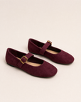 Ballerine donna VB6192 colore Bordeaux, vista laterale