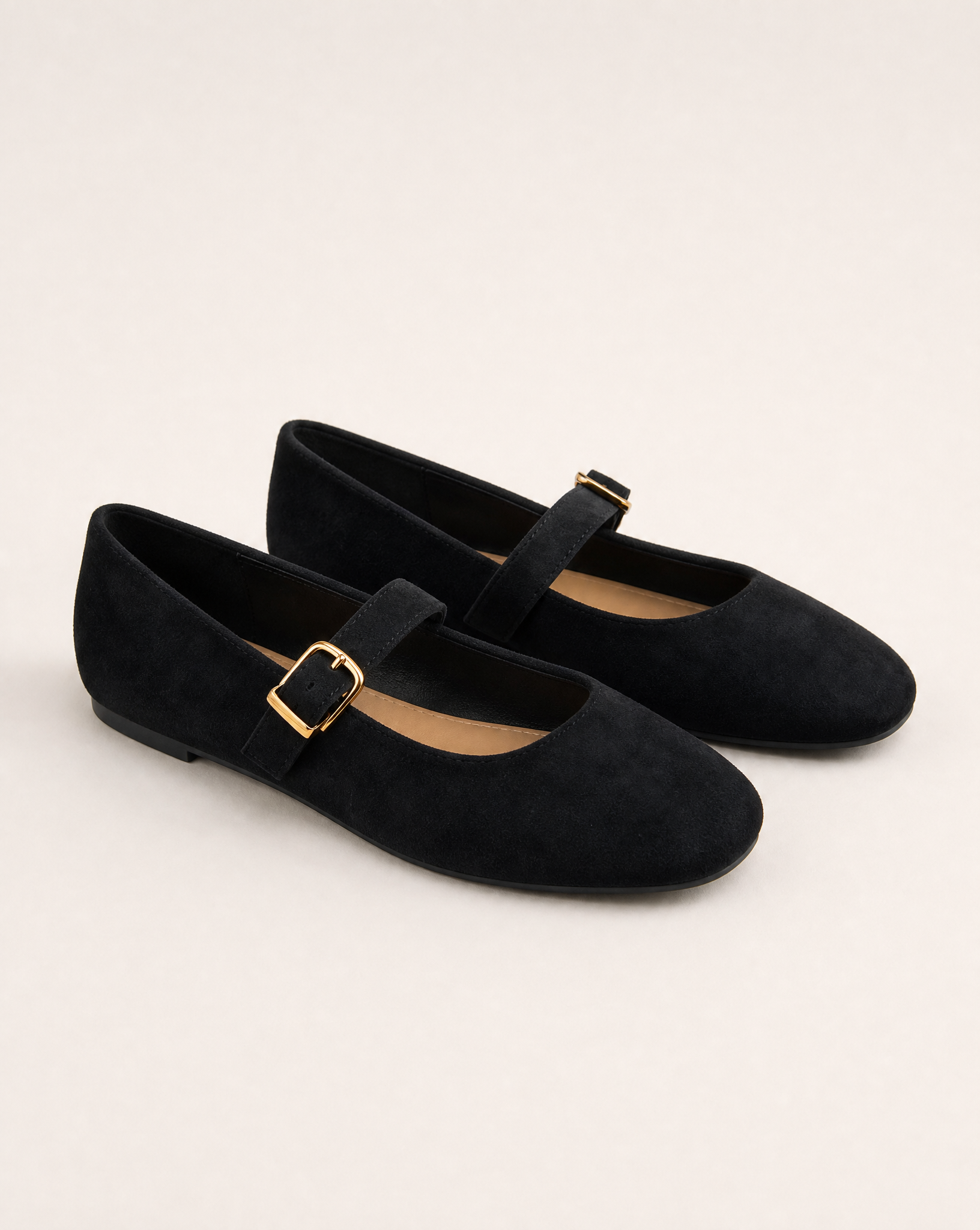 Ballerine donna VB6192 colore Nero, vista laterale