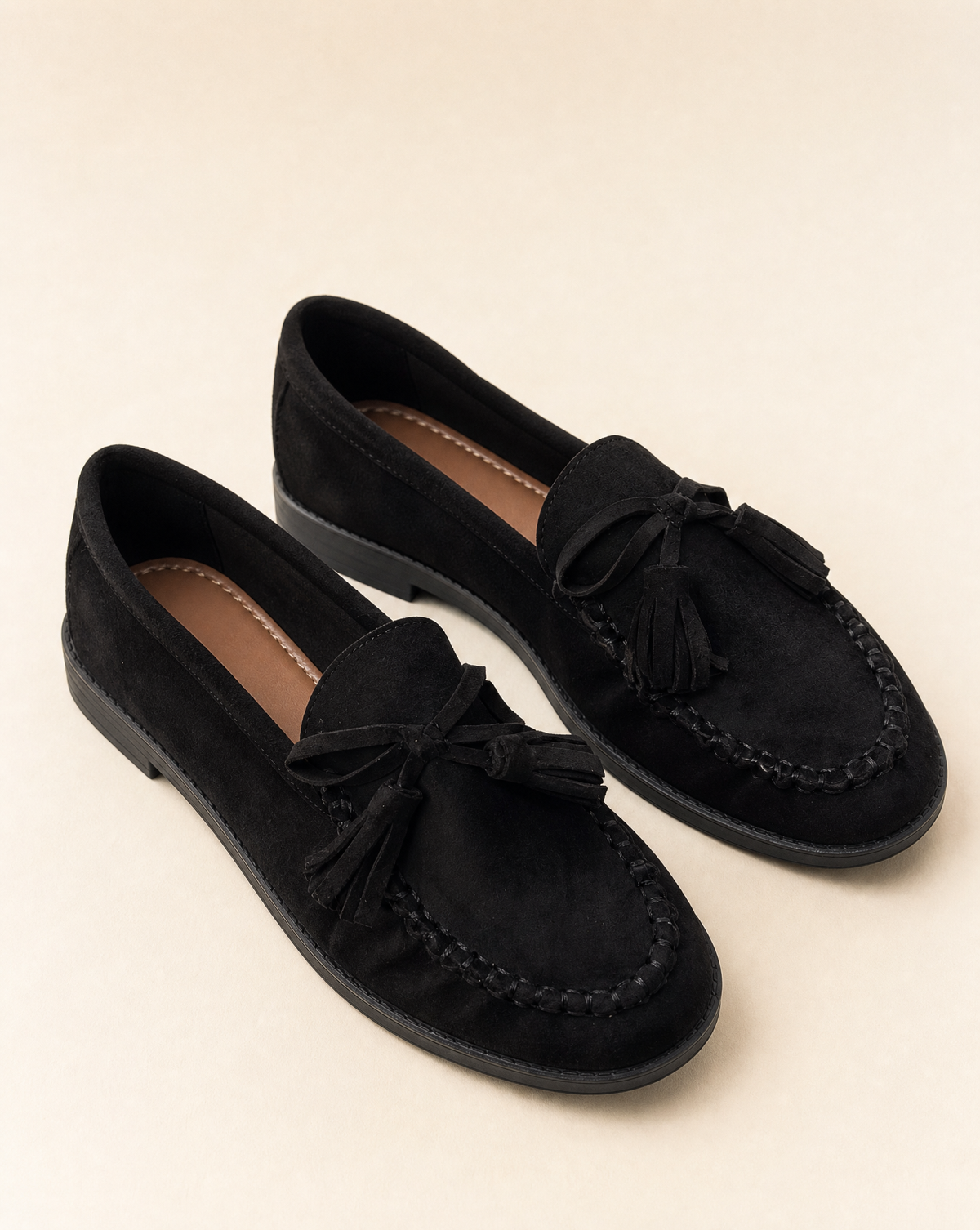 Mocassini donna VB6601 Nero - vista 1