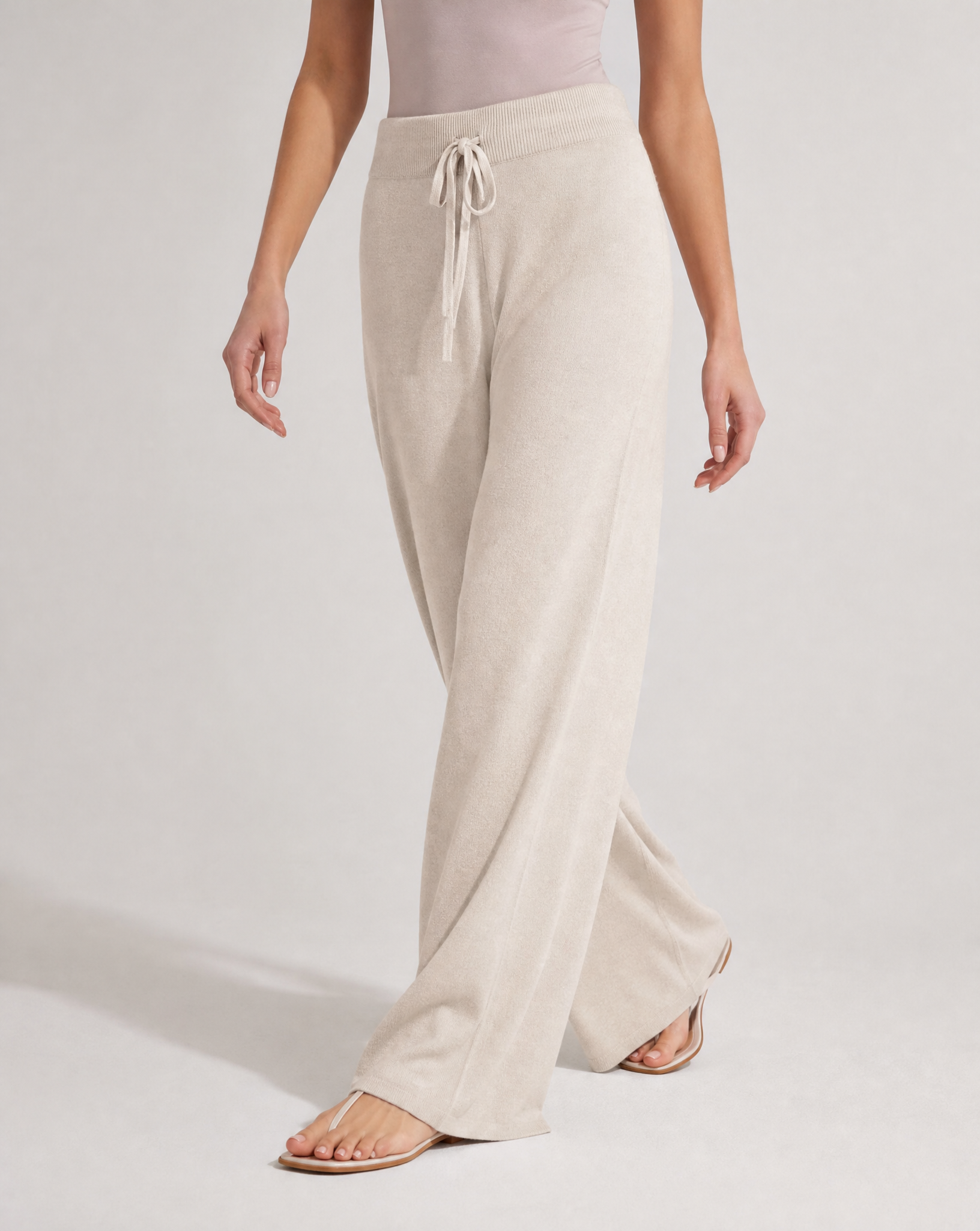Pantaloni x17 603 Beige indossati da Polly 6, foto 2