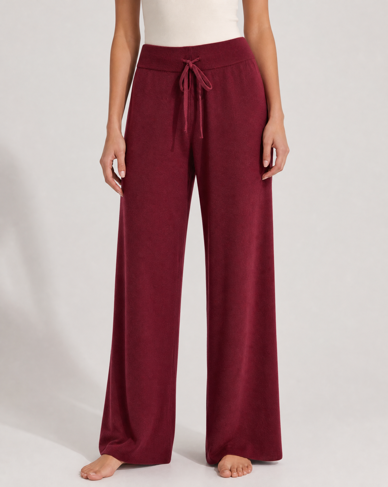 Pantaloni x17 603 Bordeaux indossati da Polly 6, foto 1