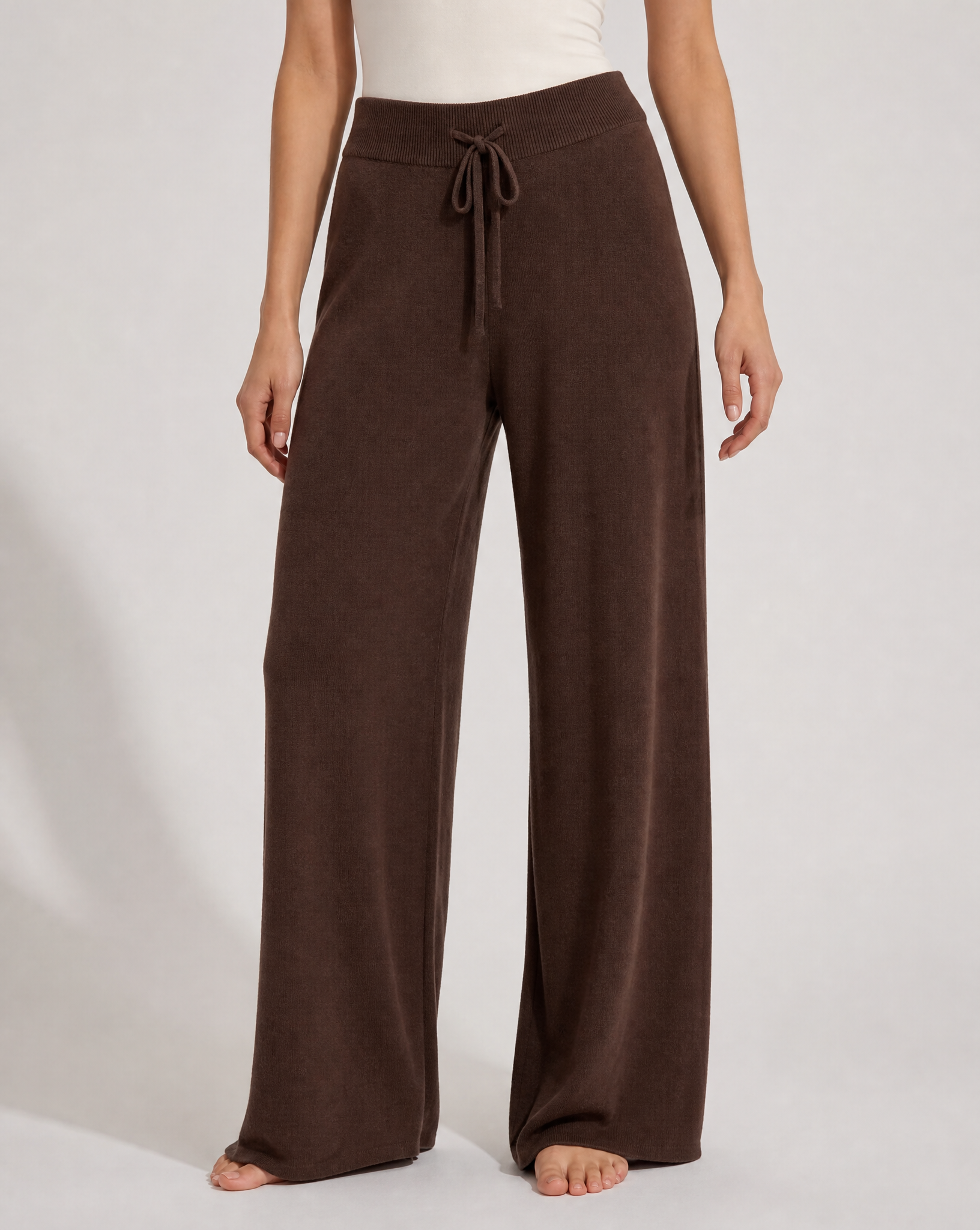 Pantaloni x17 603 Marrone indossati da Polly 6, foto 1
