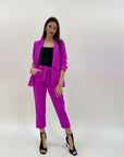 Pantaloni eleganti con fiocco