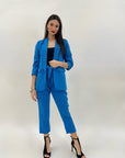 Pantaloni eleganti con fiocco