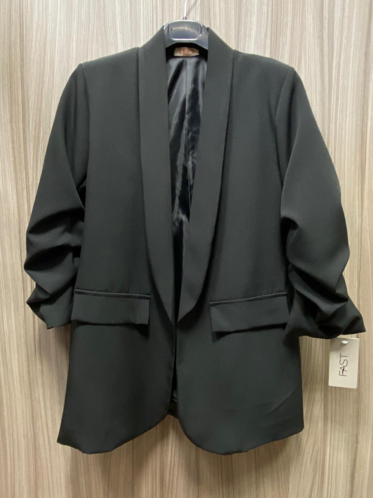 Blazer elegante a manica arrotolata