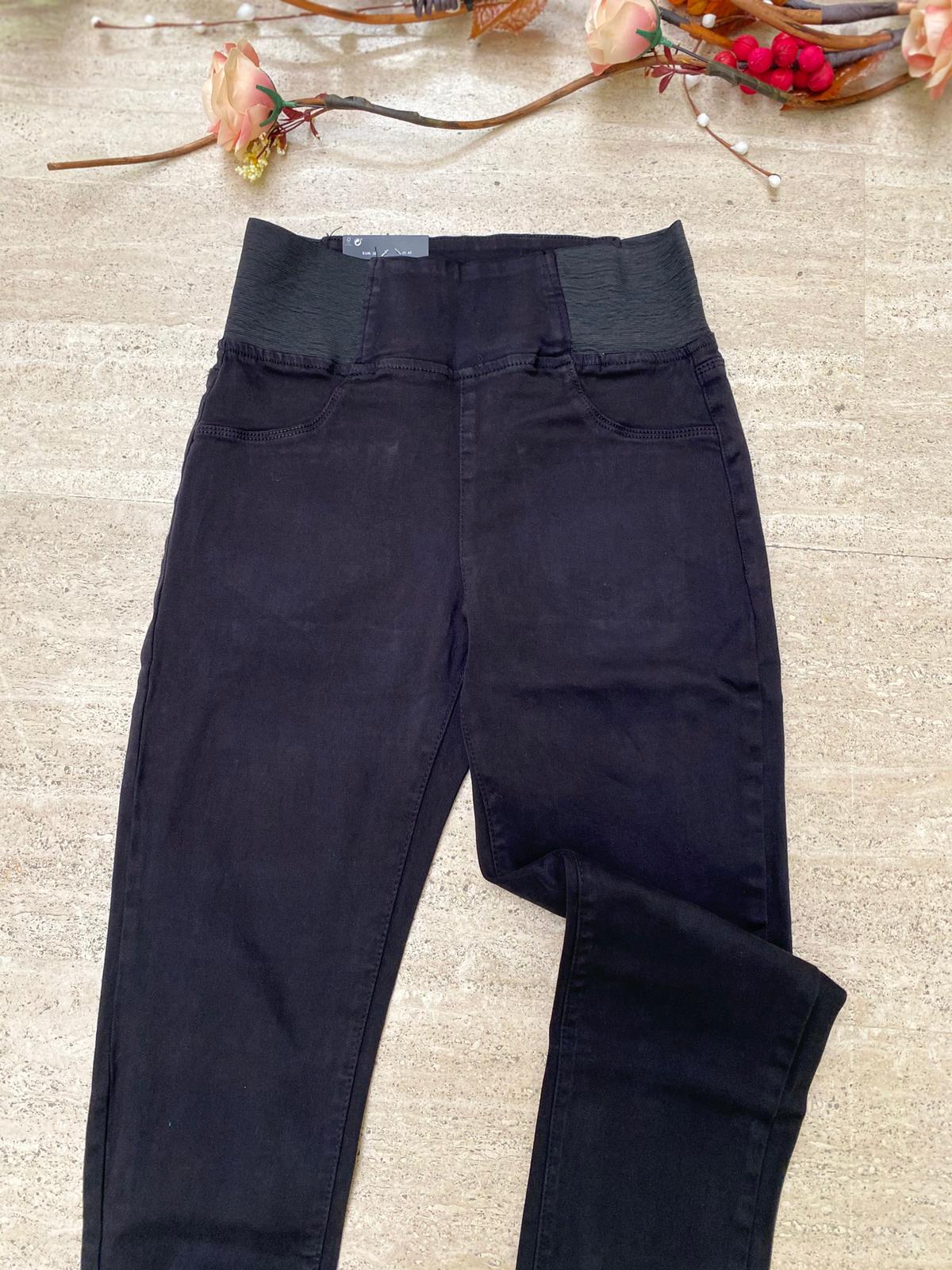 Jeggings donna push up vita alta