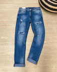 JEANS UOMO CON STRAPPI