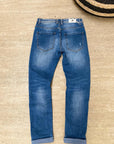 JEANS UOMO CON STRAPPI