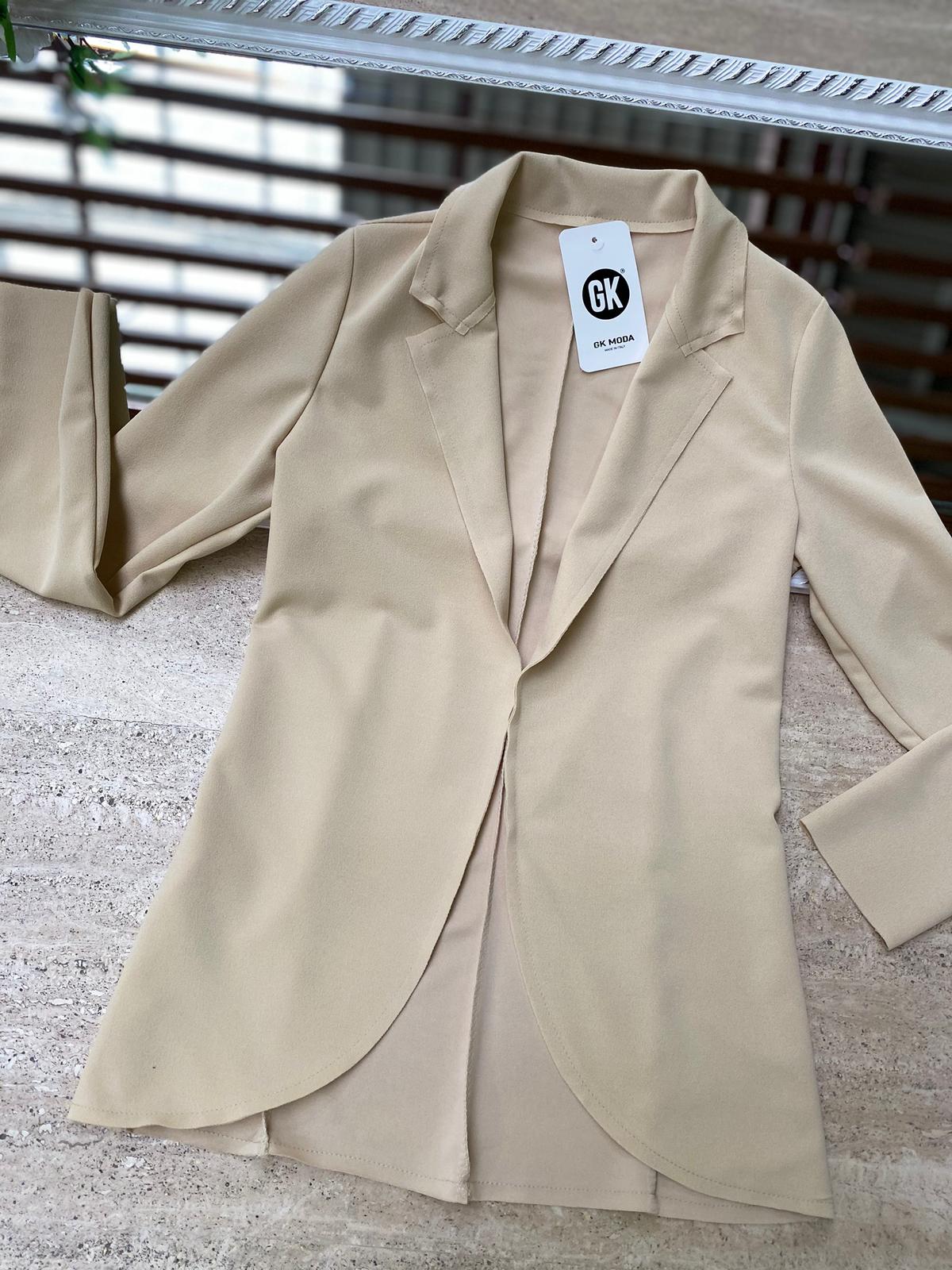 BLAZER BASIC CON COLLETTO
