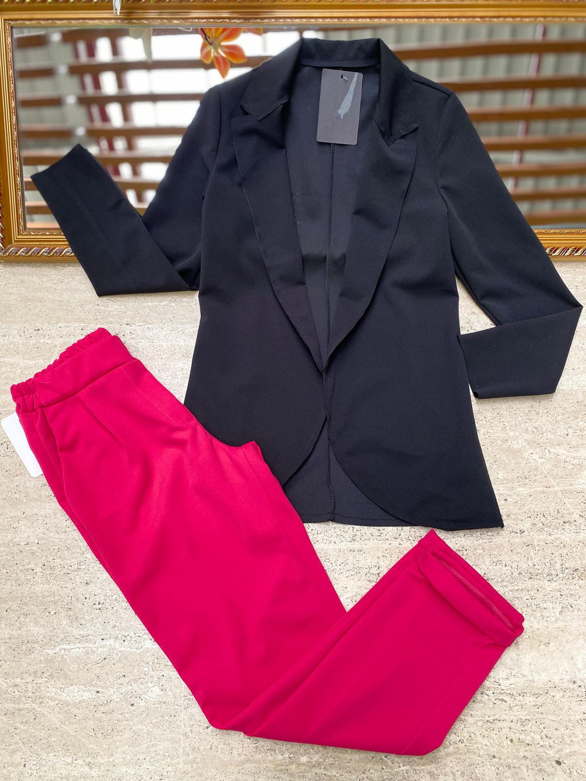 BLAZER BASIC CON COLLETTO